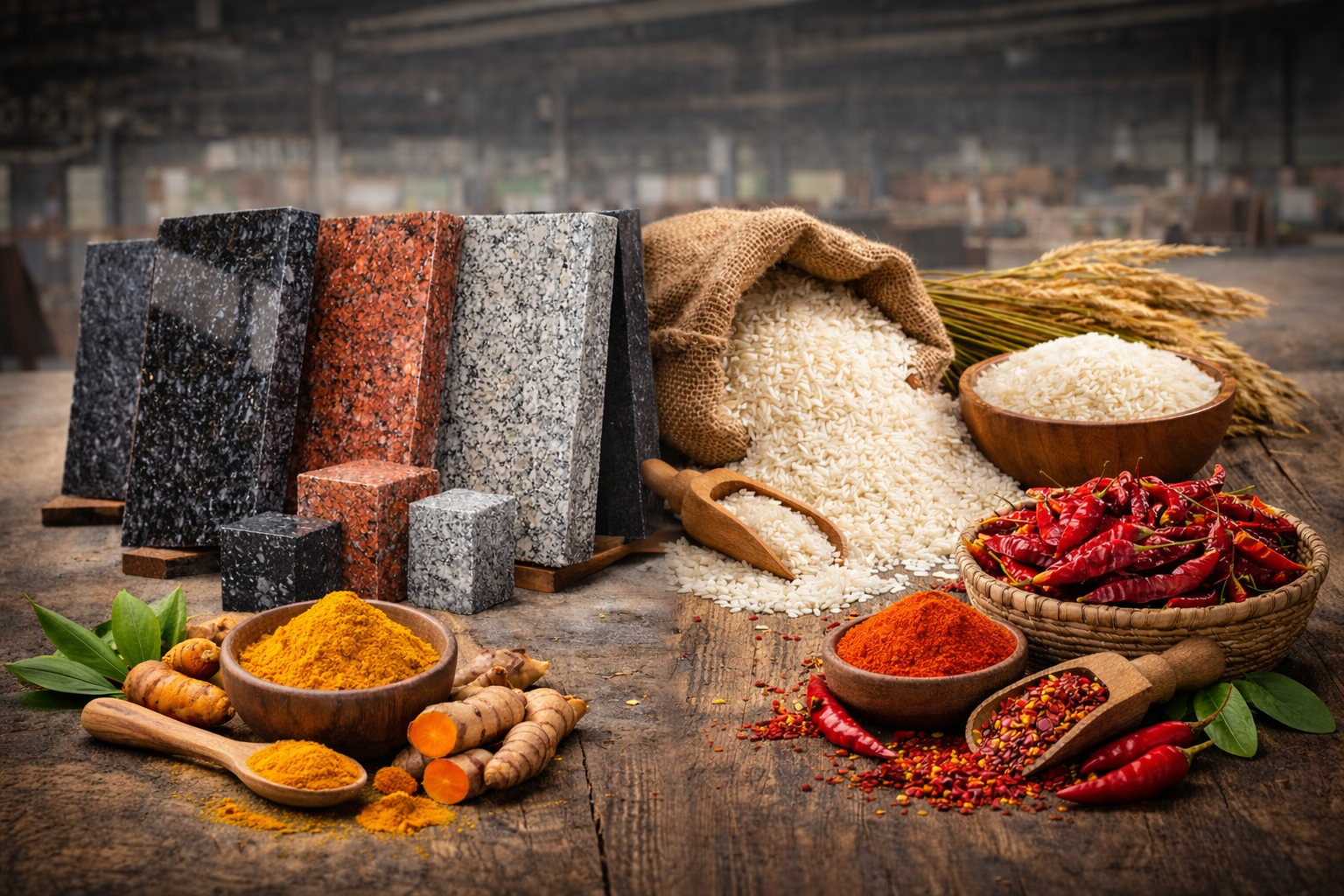 Granite and Agricultural Product Exporters